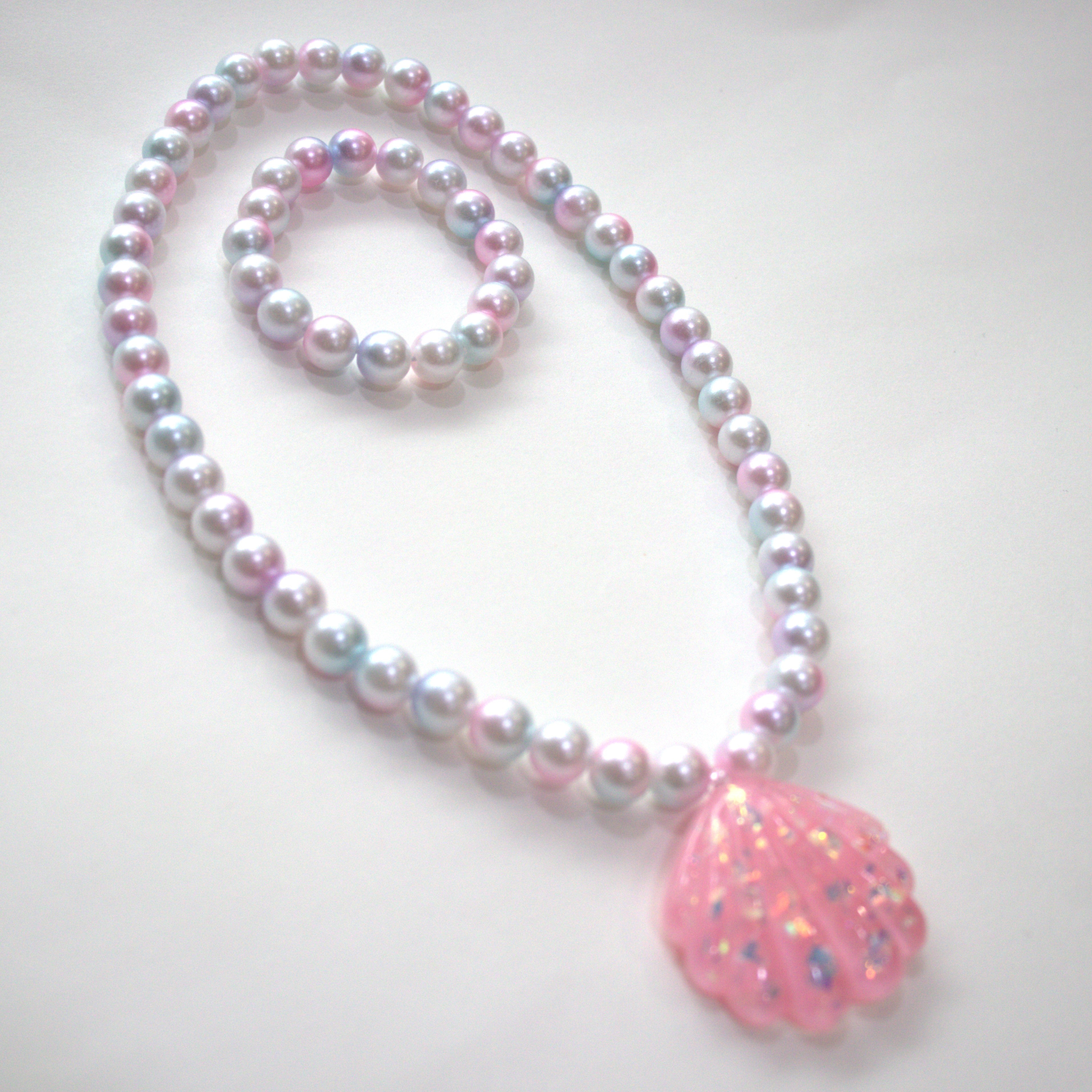 Coffret Reine Coquillage - Parure Collier + bracelet - Yuko B.