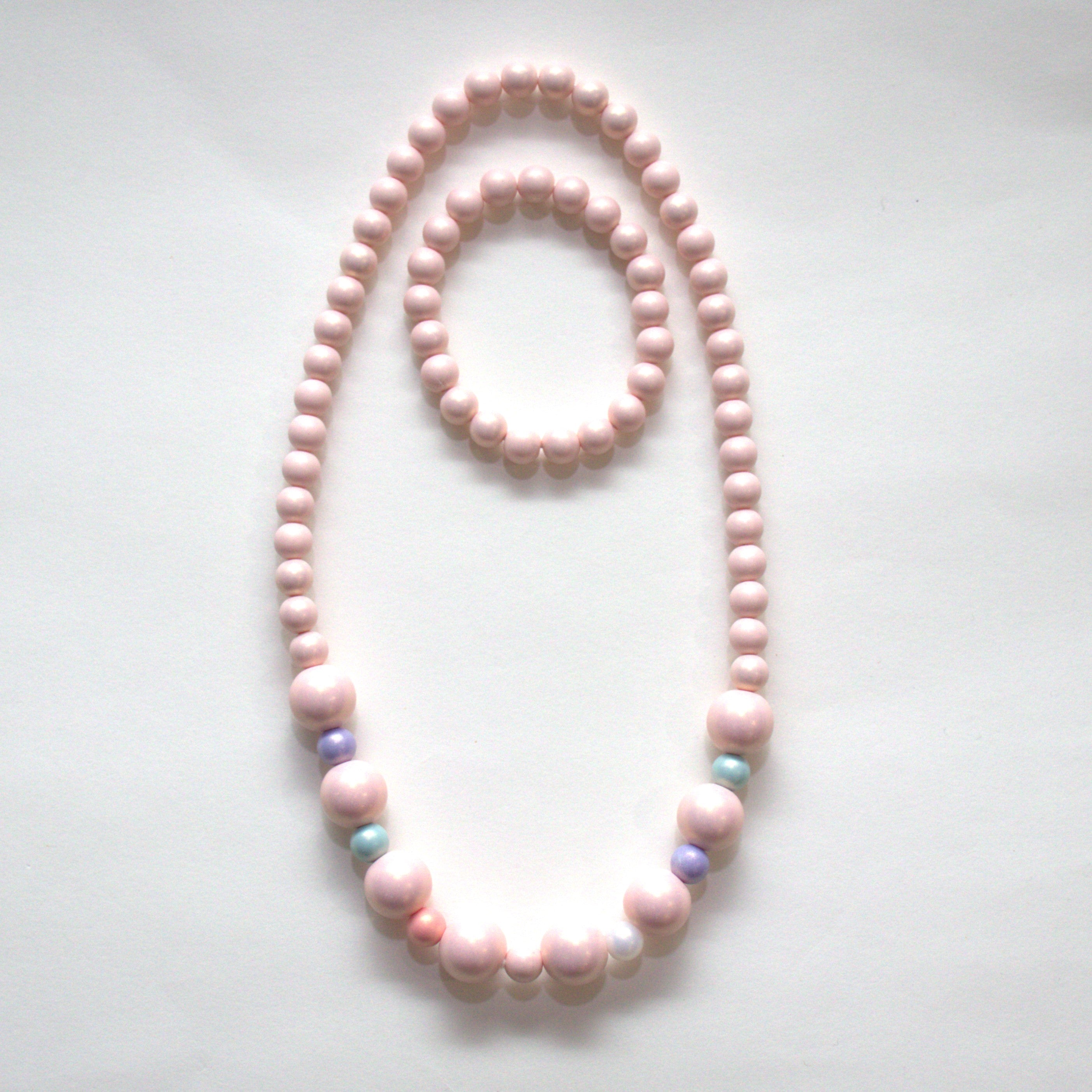 Coffret - Tara rose - Parure Collier + bracelet - Yuko B.