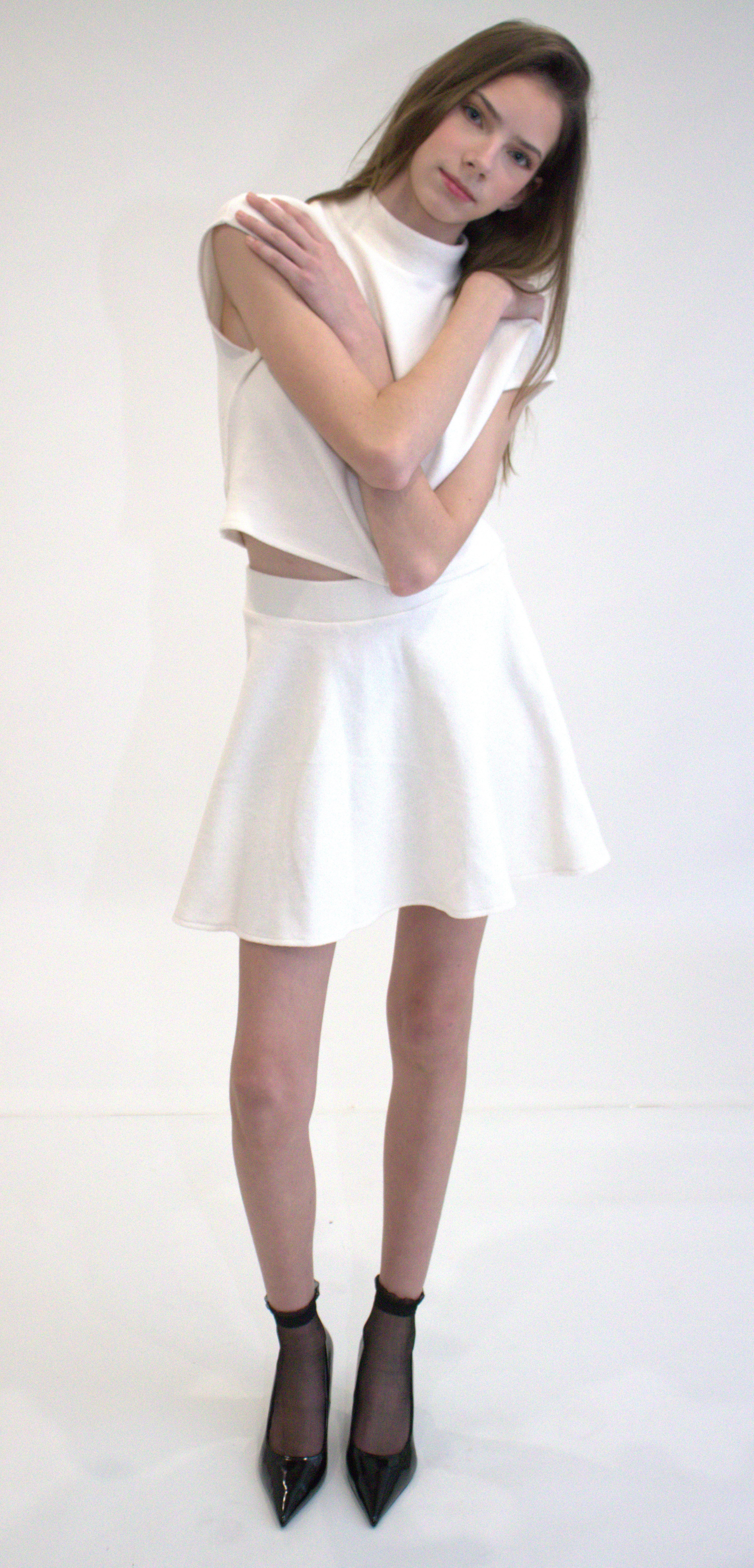 Shine - Noir - La chaussette femme en voile ultra-résistant détail — Yuko B.