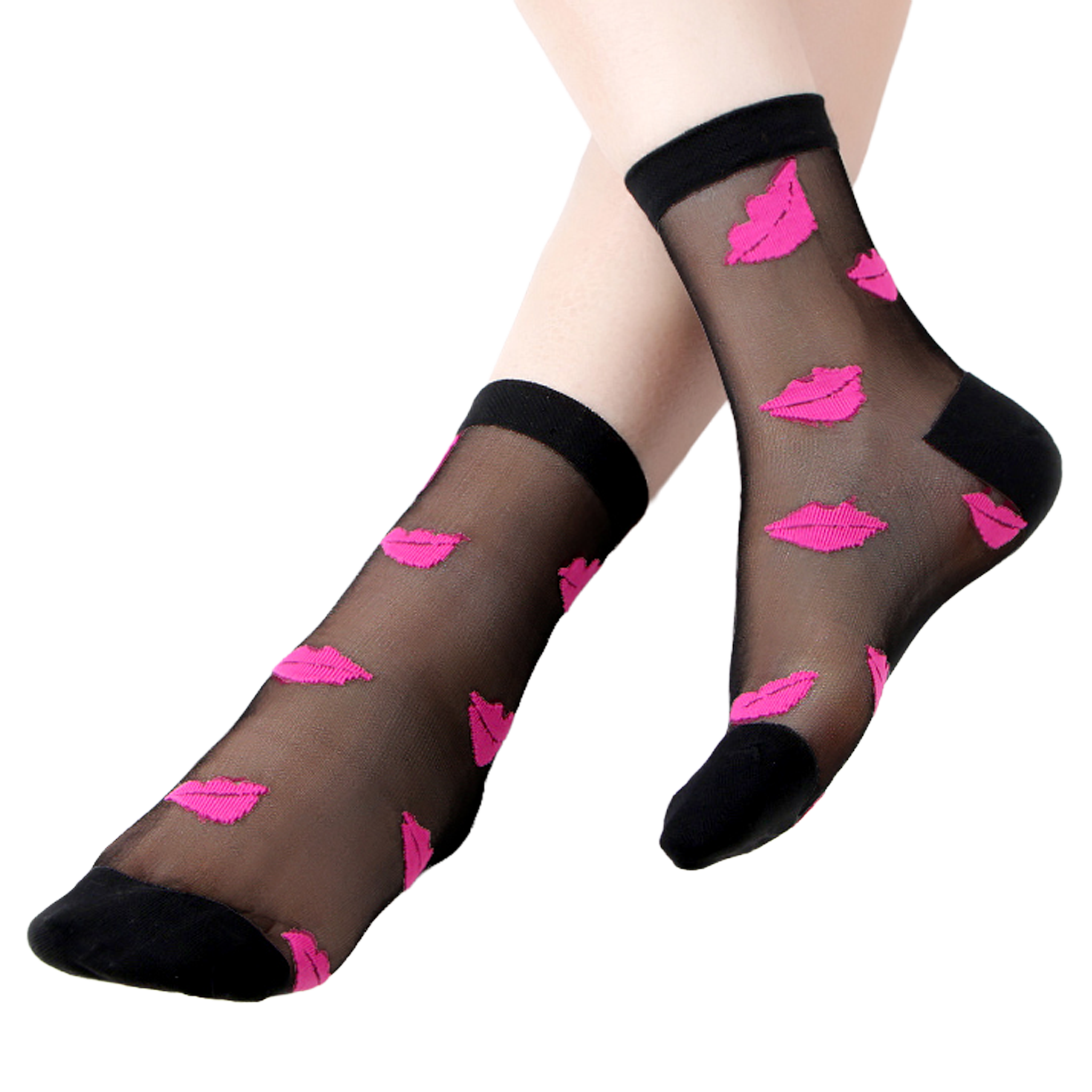 Chaussettes en voile résistant Kiss Me ! — Yuko B.