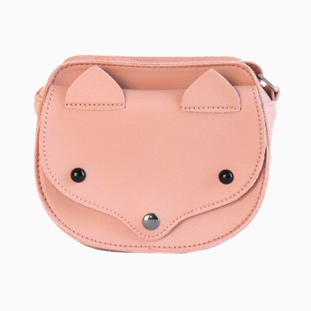 Sac bandoulière enfant - Sam le petit Renardeau Rose - Yuko B.