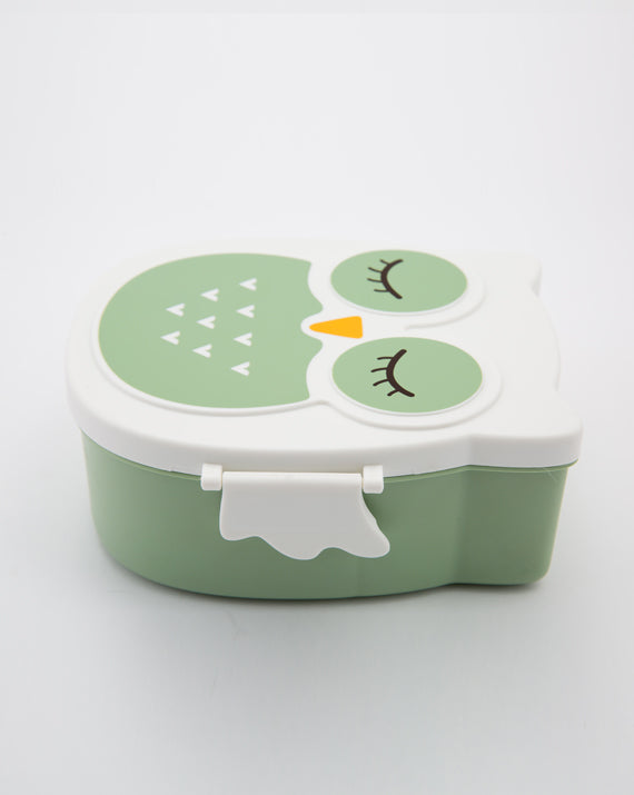 Boite à gouter - Lunchbox Chouette hermetique & sans BPA - Menthe - Yuko B.