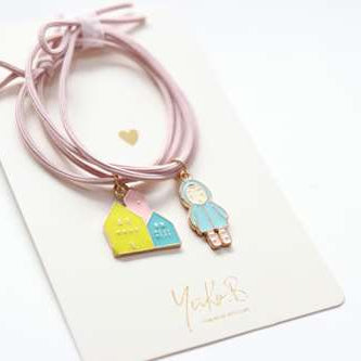 Duo d'élastiques cheveux - Bracelet - Lucy - Yuko B.