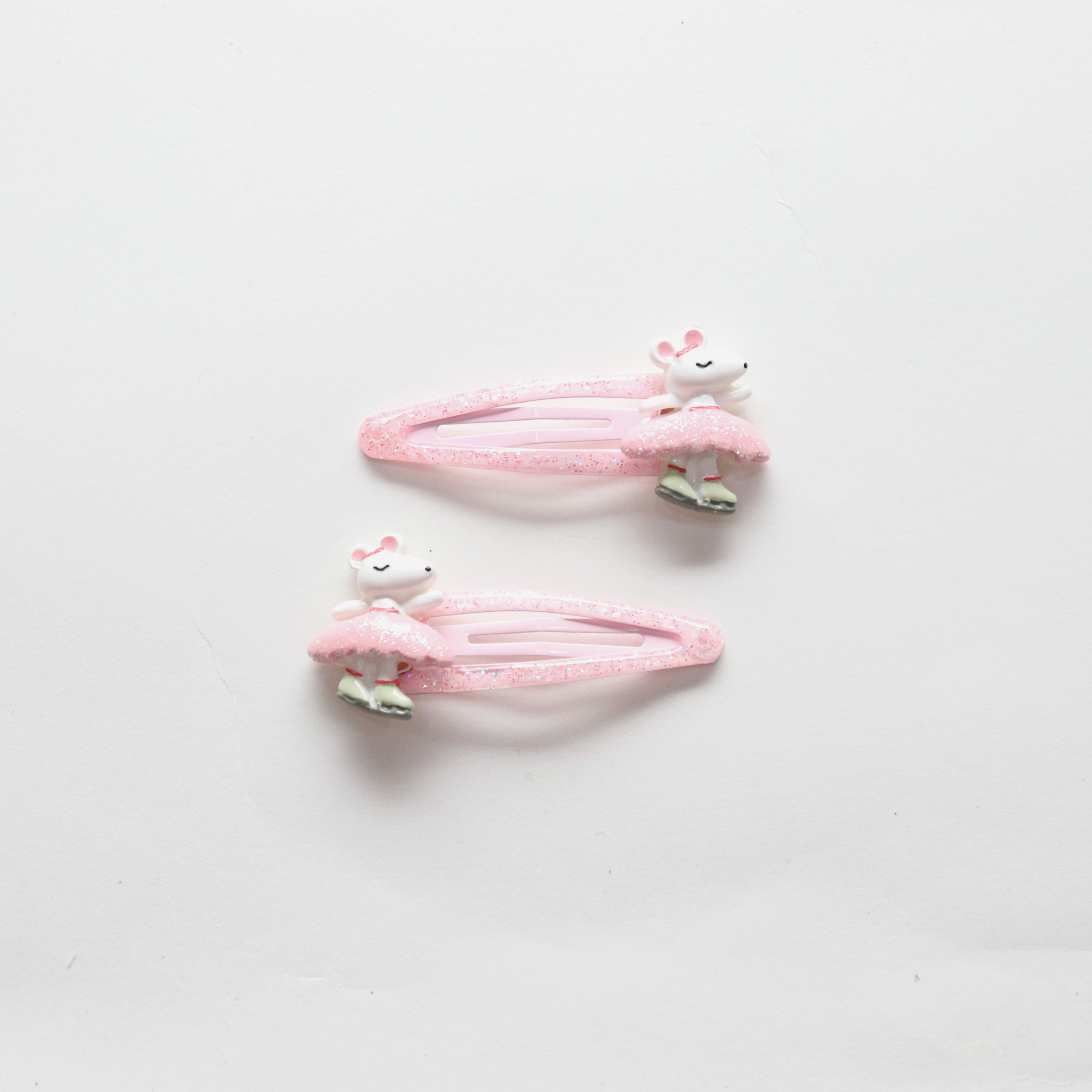 Barrettes à cheveux - Danseuses petites souries Ballerinas - Yuko B.
