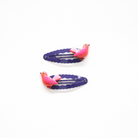 Barrettes à cheveux - Oiseaux - Birdies - Yuko B.