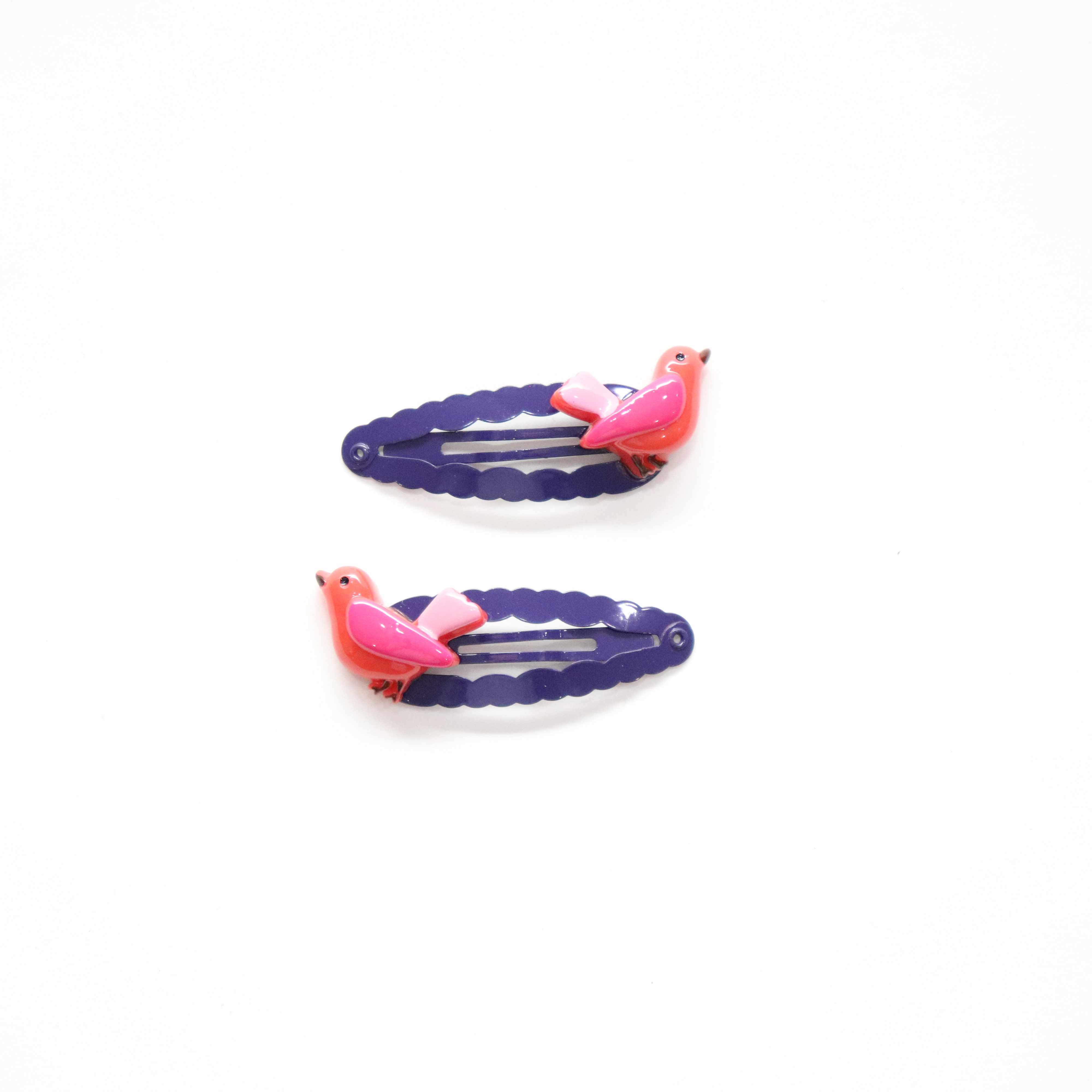 Barrettes à cheveux - Oiseaux - Birdies - Yuko B.