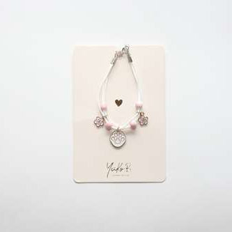 Bracelet en cordon pour enfants - Patte de chat - Pussycat - Yuko B.