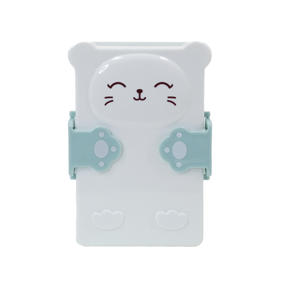 Boîte à goûter Lunchbox hermetique & sans BPA - Chat Menthe - Yuko B.