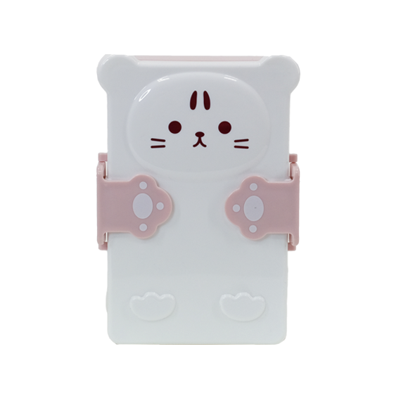 Boîte à goûter Bento pour enfants - Chat Rose - Yuko B.