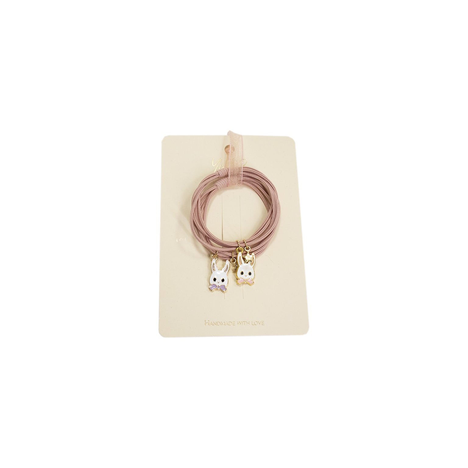 Élastiques cheveux - Bunny bands Rose - Yuko B.