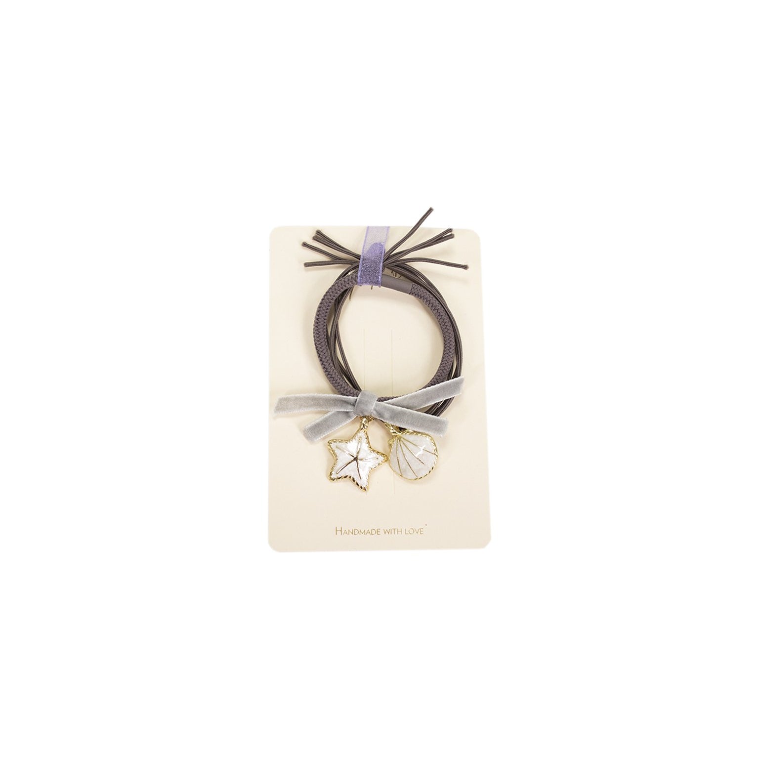 Élastiques cheveux - Starfish bands Mauve - Yuko B.