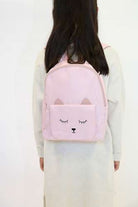 Sac à dos mode animaux pour enfant "petit chaton" Mina - Rose - Yuko B.