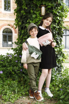 Sac banane mode animaux pour enfant "petit pingouin" vert - Miyu Forest - Yuko B.