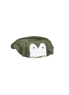 Sac banane mode animaux pour enfant "petit pingouin" vert - Miyu Forest - Yuko B.