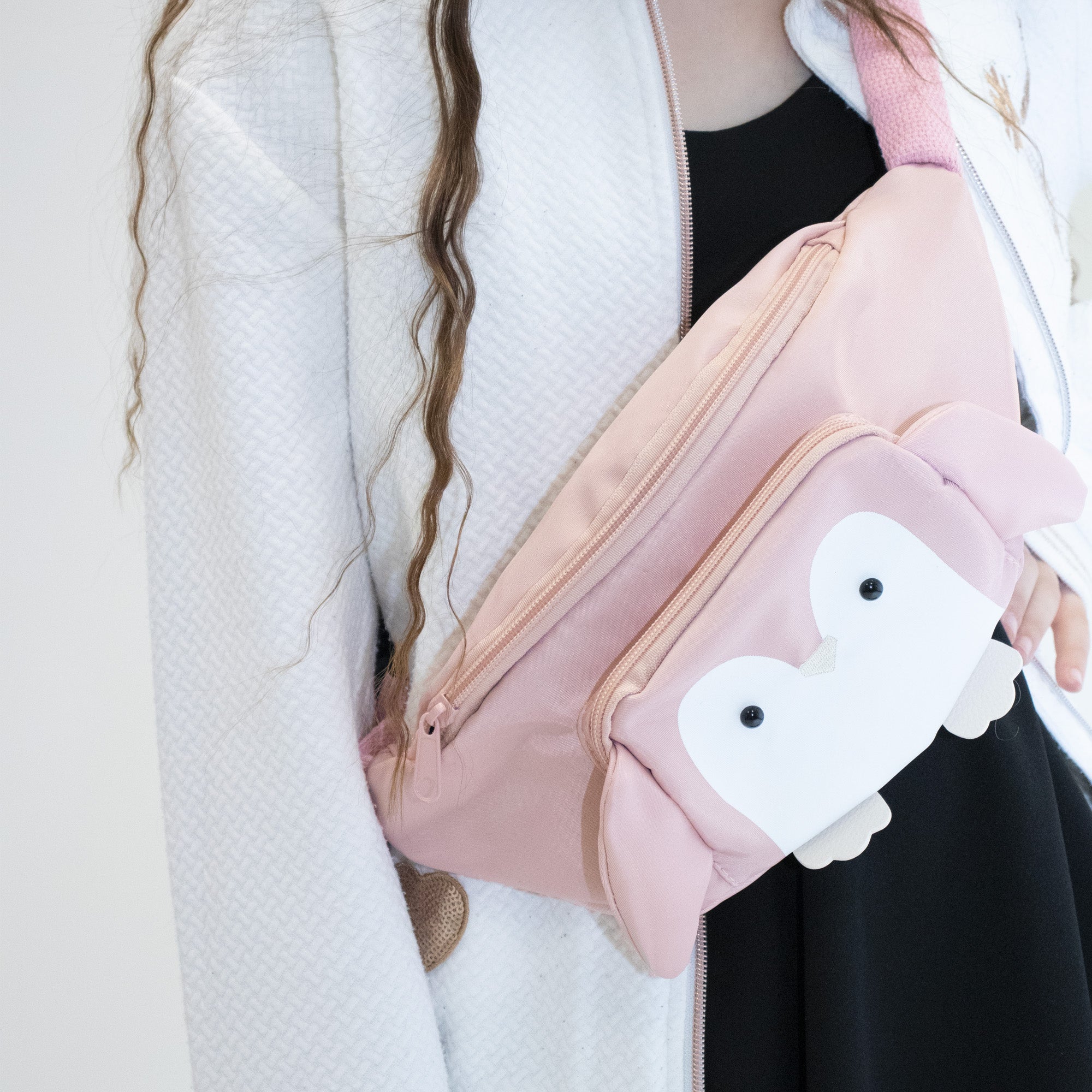 Sac banane mode animal pour enfant "le petit pingouin"- Miyu Rose - Yuko B.