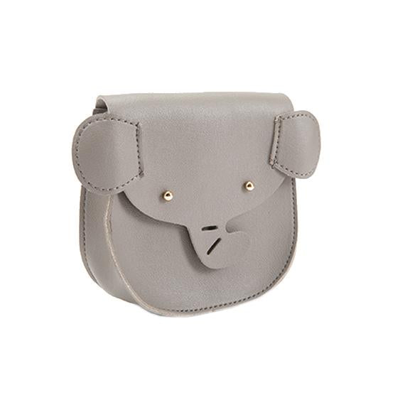 Sac bandoulière enfant - Suki l'éléphanteau Gris - Yuko B.