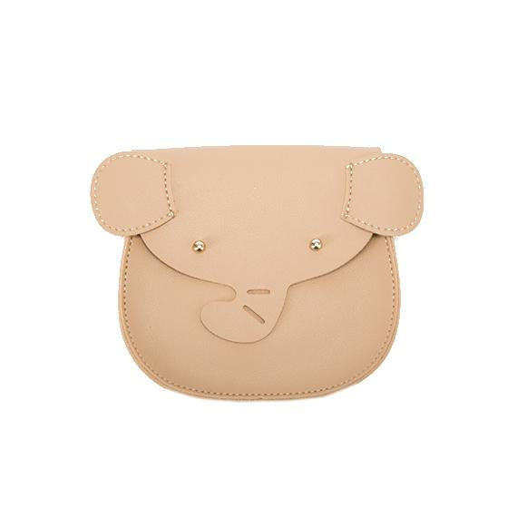Sac bandoulière enfant - Suki l'éléphanteau Beige - Yuko B.
