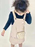 Sac bandoulière enfant - Louise Beige - Yuko B.
