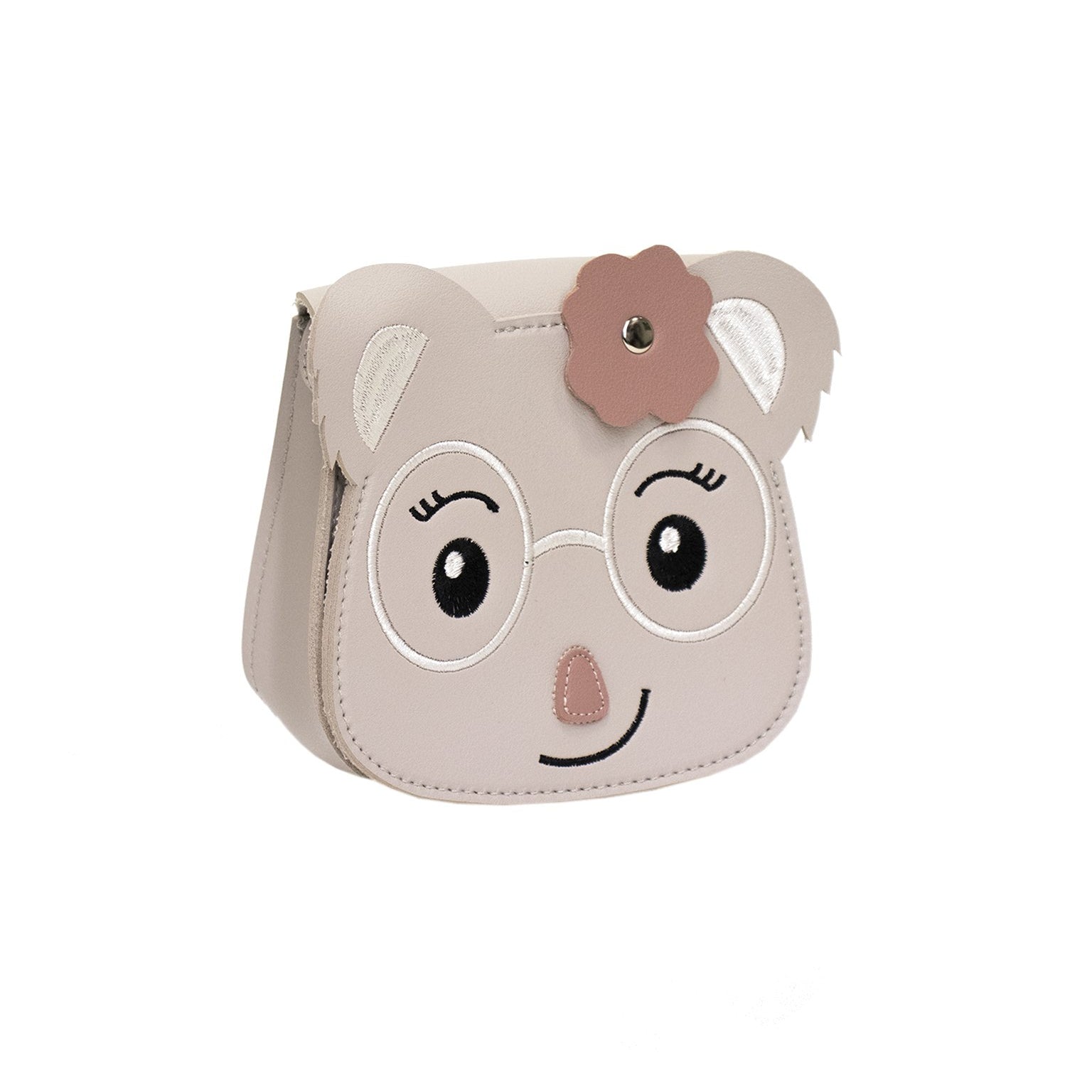 Sac bandoulière enfant - Yori le petit koala Gris - Yuko B.