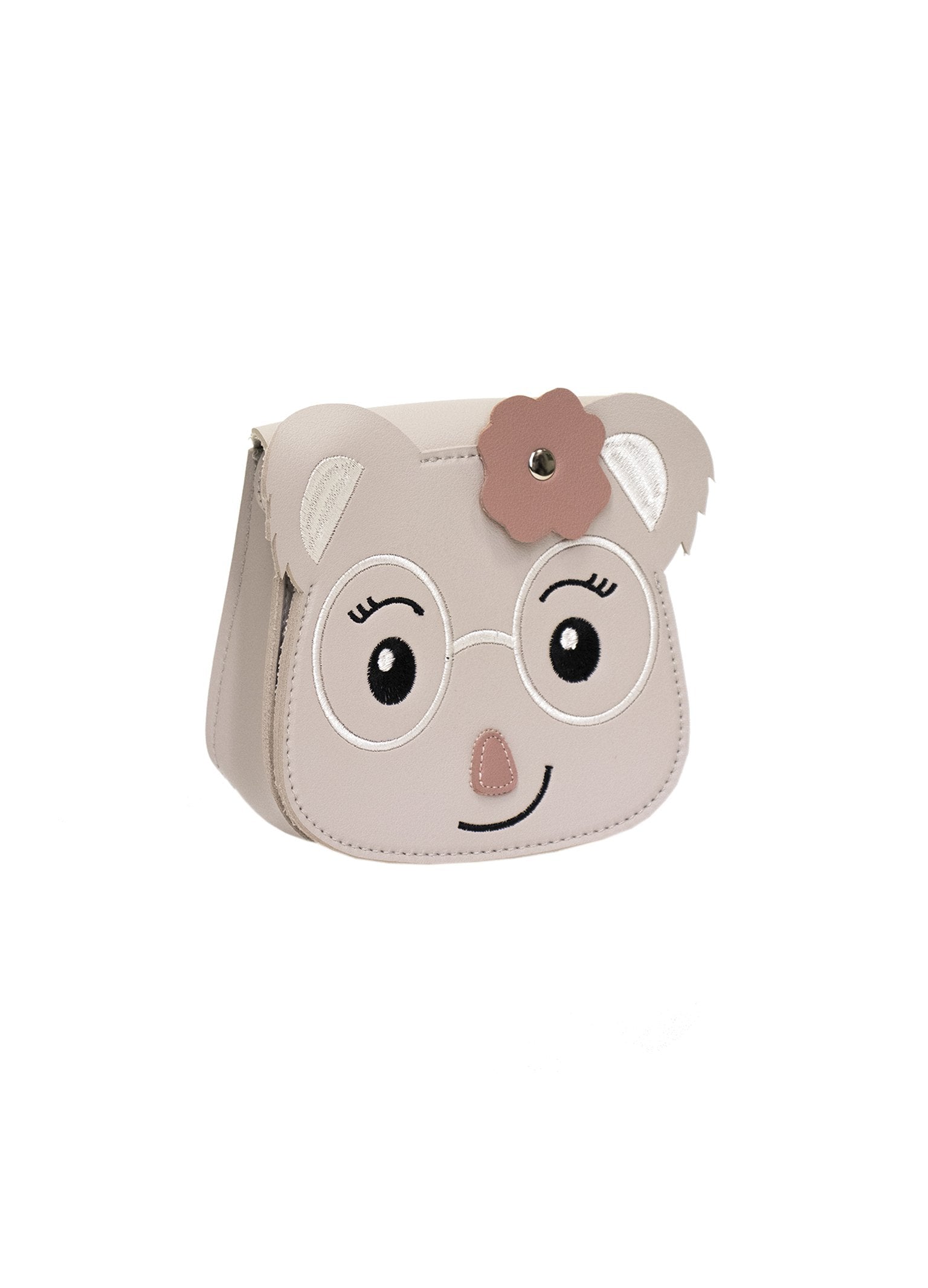 Sac bandoulière enfant - Yori le petit koala Gris - Yuko B.