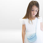 Sac bandoulière enfant - Louise Bleu - Yuko B.