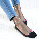 Chaussettes Chaussettes en voile resistant - Be Flowers - Black - Yuko B.