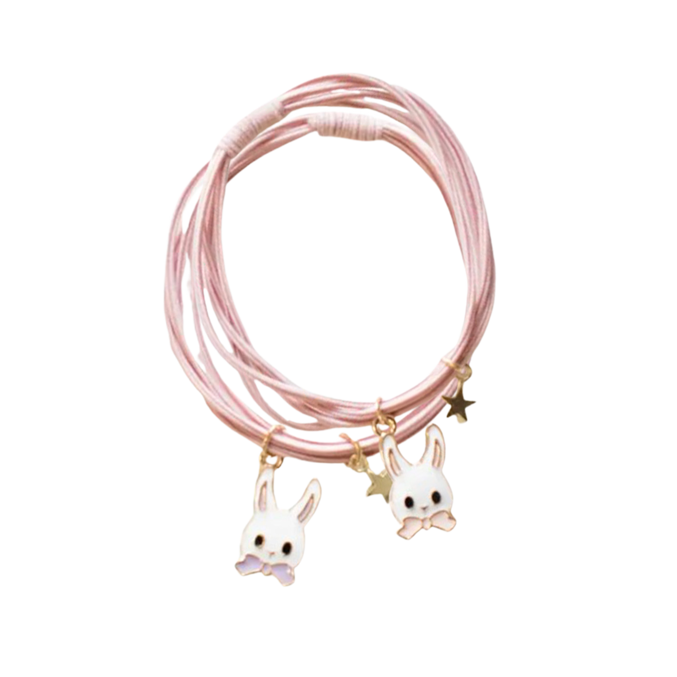 Élastiques cheveux - Bunny bands Rose — Yuko B.
