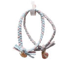 Élastiques cheveux - braided bands - coquillages torsadés — Yuko B.