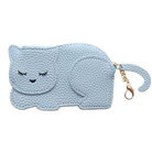 Porte monnaie Chat Katie - Le chaton élégant Bleu — Yuko B.