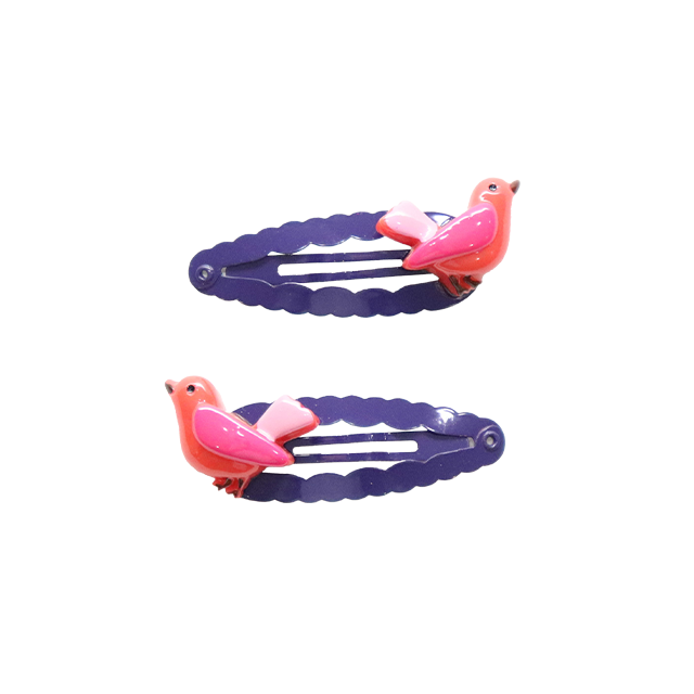 Barrettes à cheveux - Oiseaux - Birdies — Yuko B.