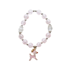 Bracelet de perles roses pour enfants - Biche — Yuko B.