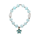 Bracelet de perles - Pivoine bleu — Yuko B.