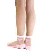 Chaussettes en voile resistant - Amour - Yuko B.