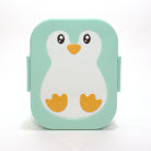 Boite à gouter - Lunchbox Pingouin - Menthe - Yuko B.