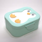 Boite à gouter - Lunchbox Pingouin - Menthe - Yuko B.