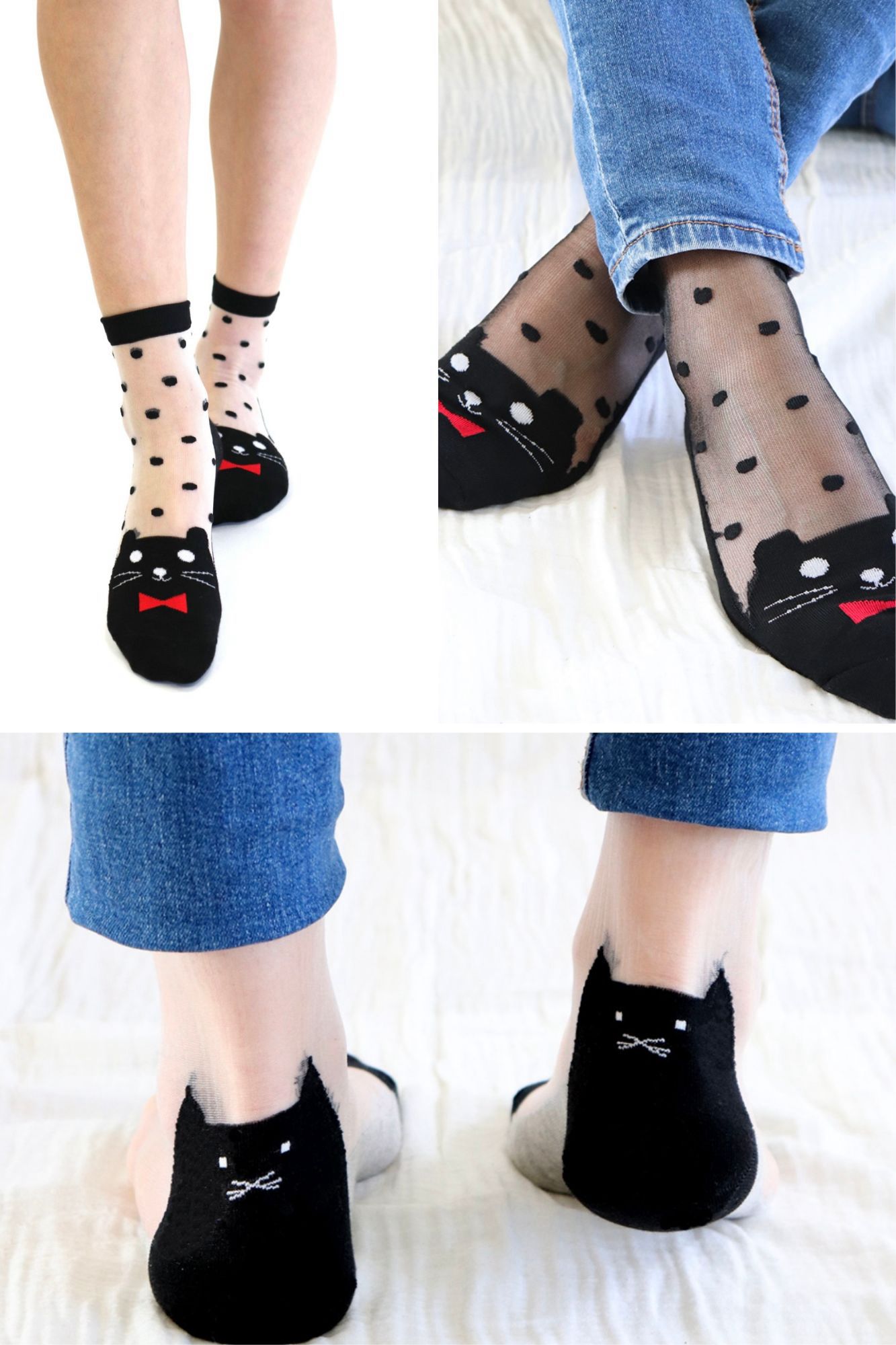 Coffret 3 paires Yuko B. Socks - Cat Lovers - Yuko B.