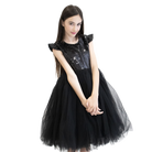 Robe de cérémonie FIONA Noir - Taille 150cm (9/10 ans) — Yuko B.