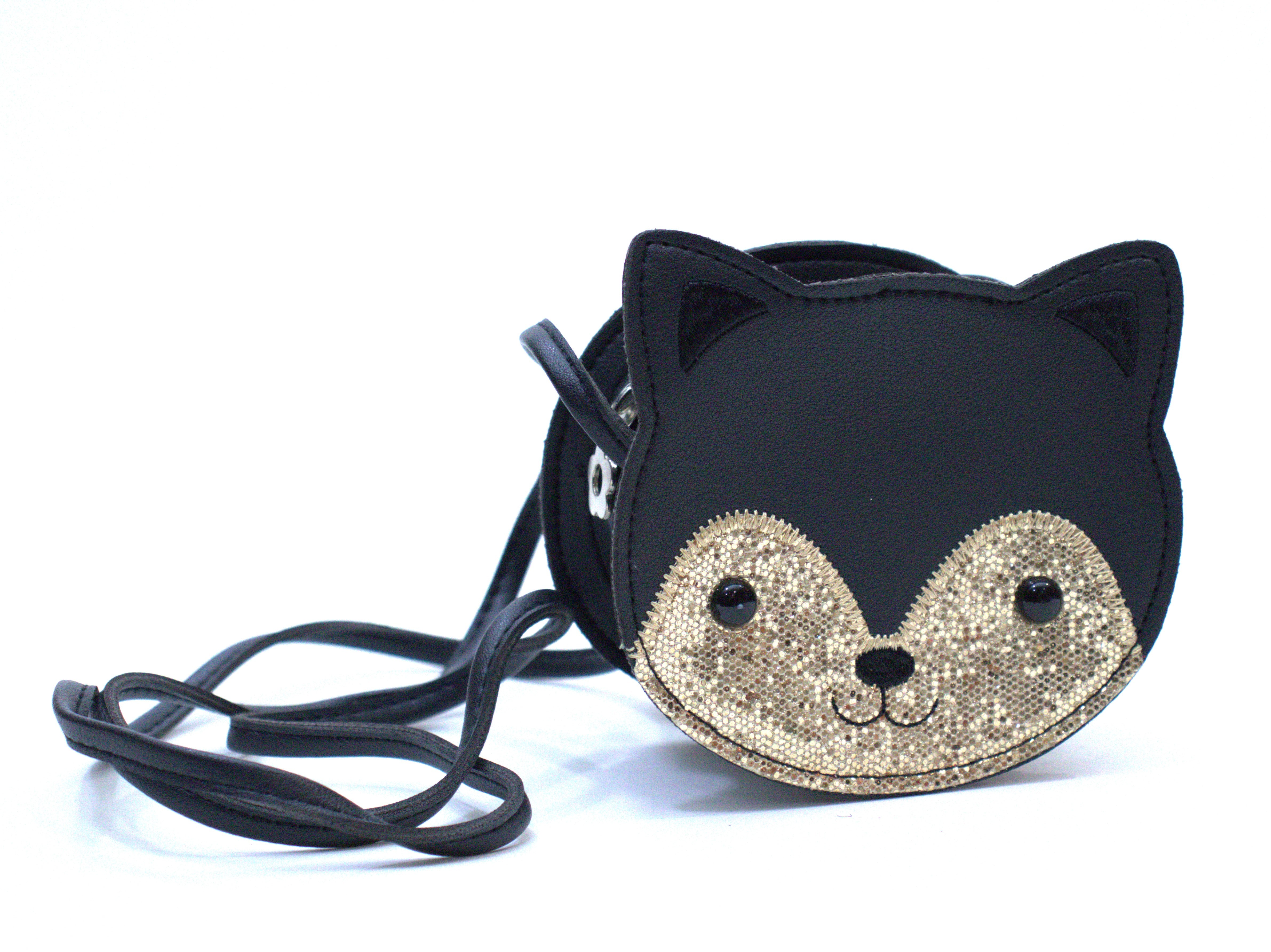 Sac bandoulière enfant - Gaspard le chaton noir - Yuko B.