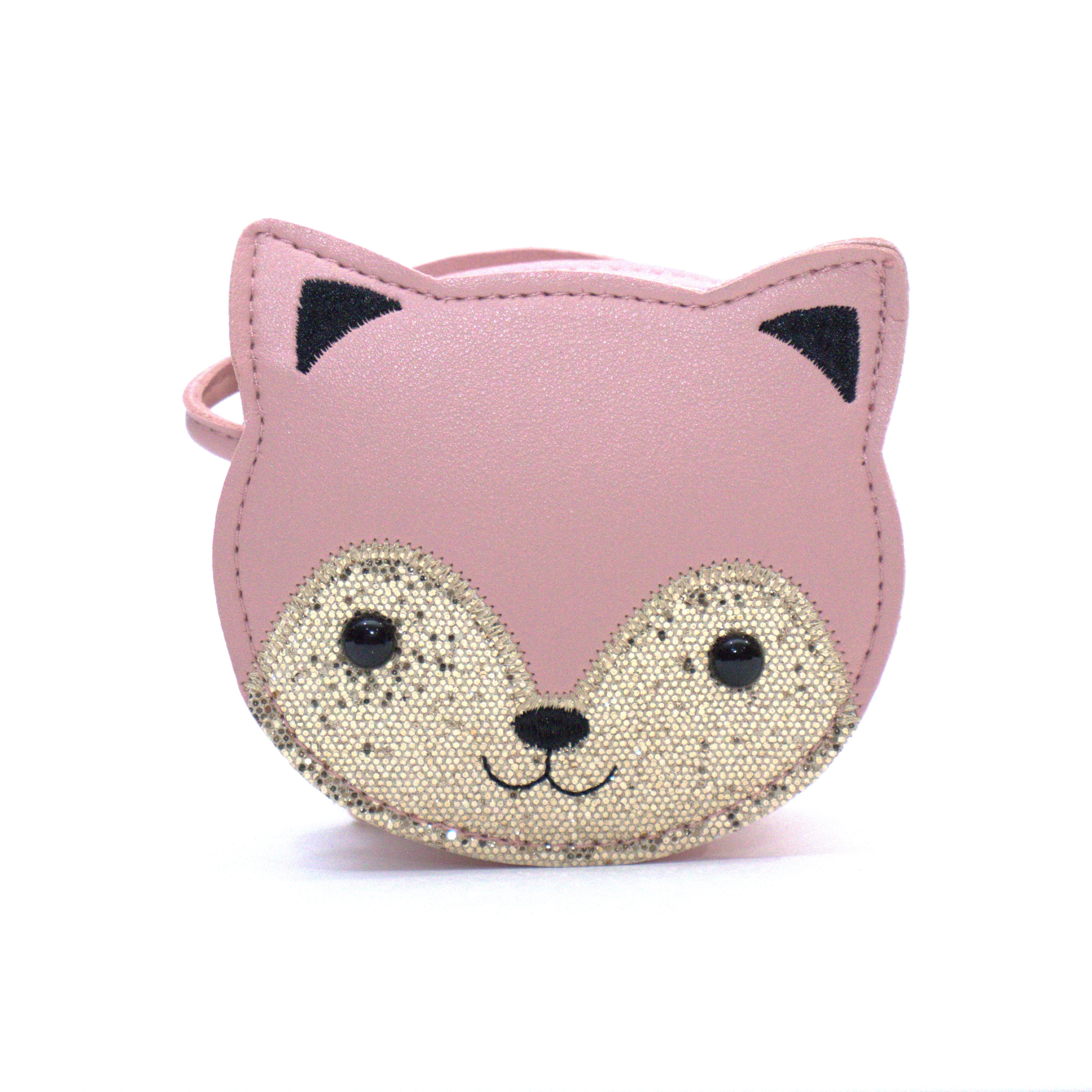 Sac Bandoulière Gaspard Le Chaton Rose Yuko B - Sac Enfant Mignon Chat Pour Filles 3-8 Ans