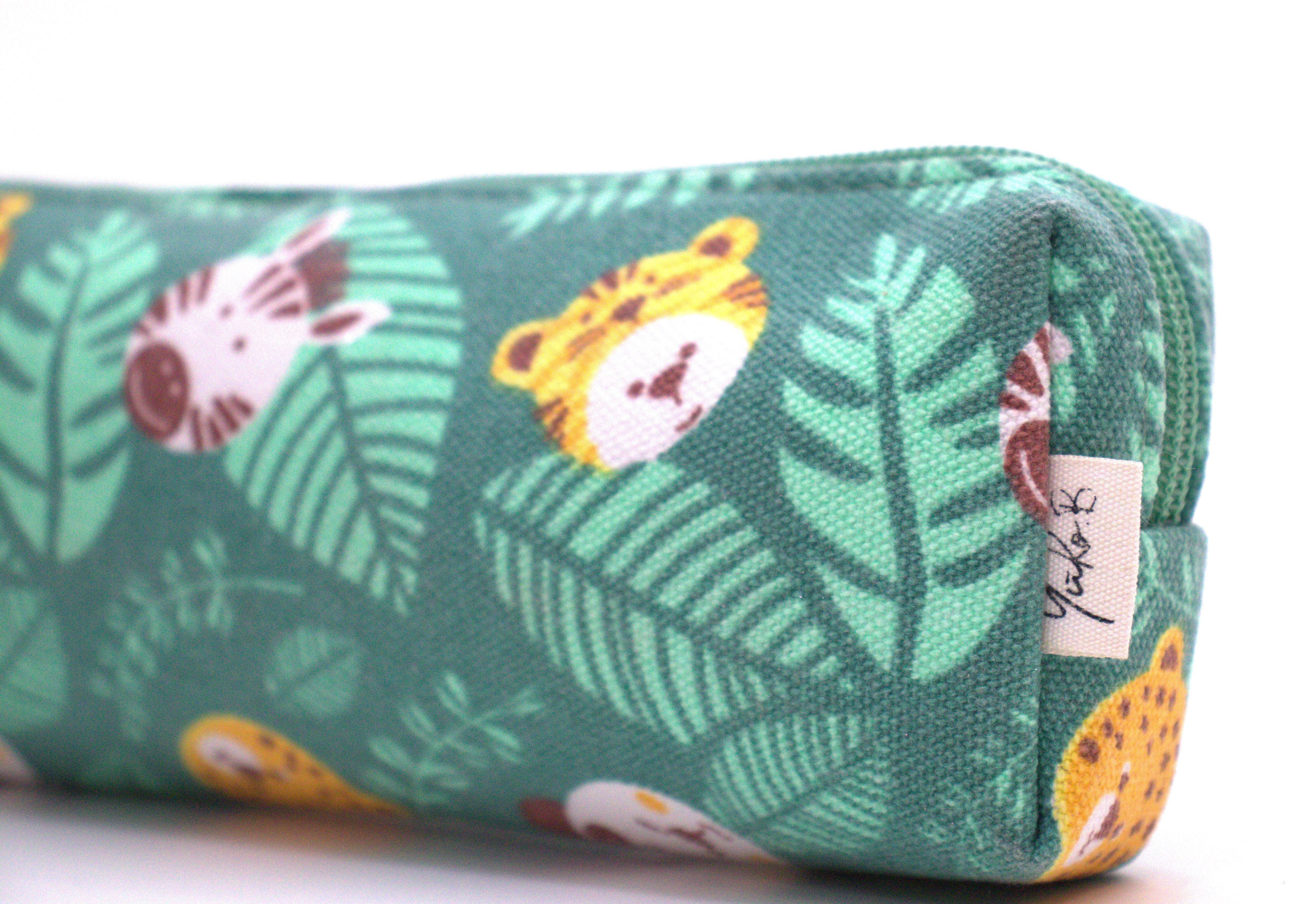 Trousse verte - Gamme Jungle Carnival - Vert - Yuko B.