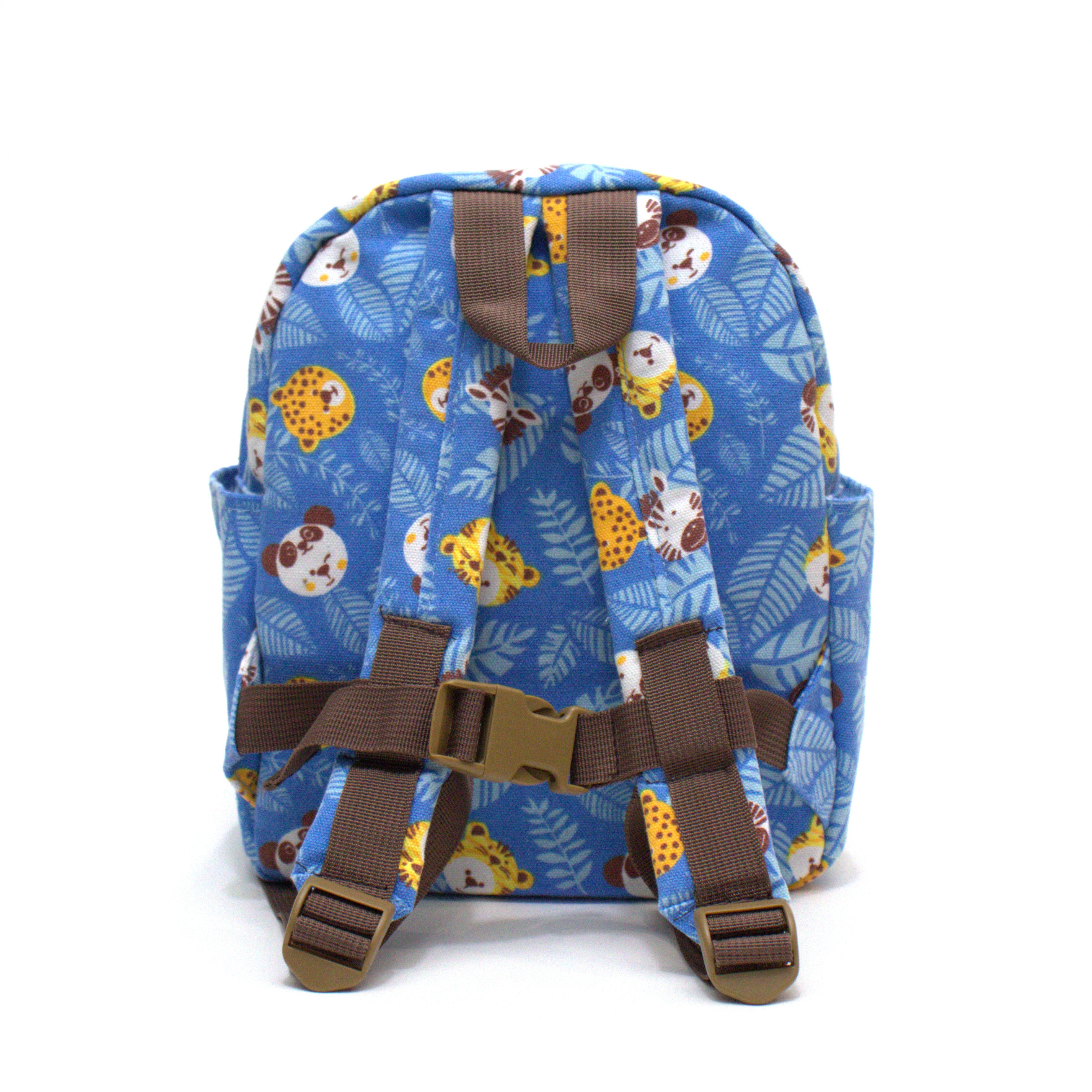 Sac à dos mode pour enfant - Jungle Carnival Bleu - Yuko B.