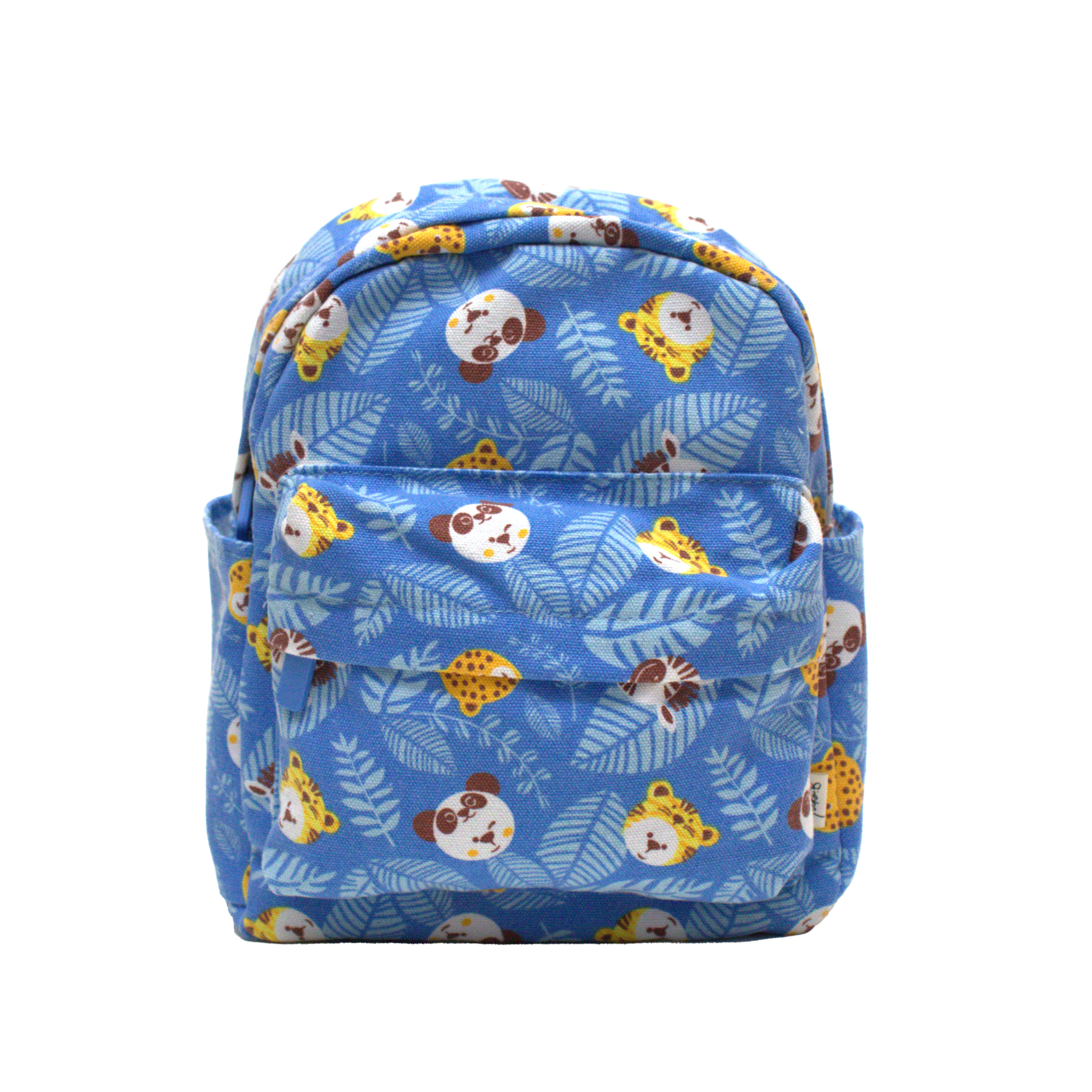 Sac à dos mode pour enfant - Jungle Carnival Bleu - Yuko B.