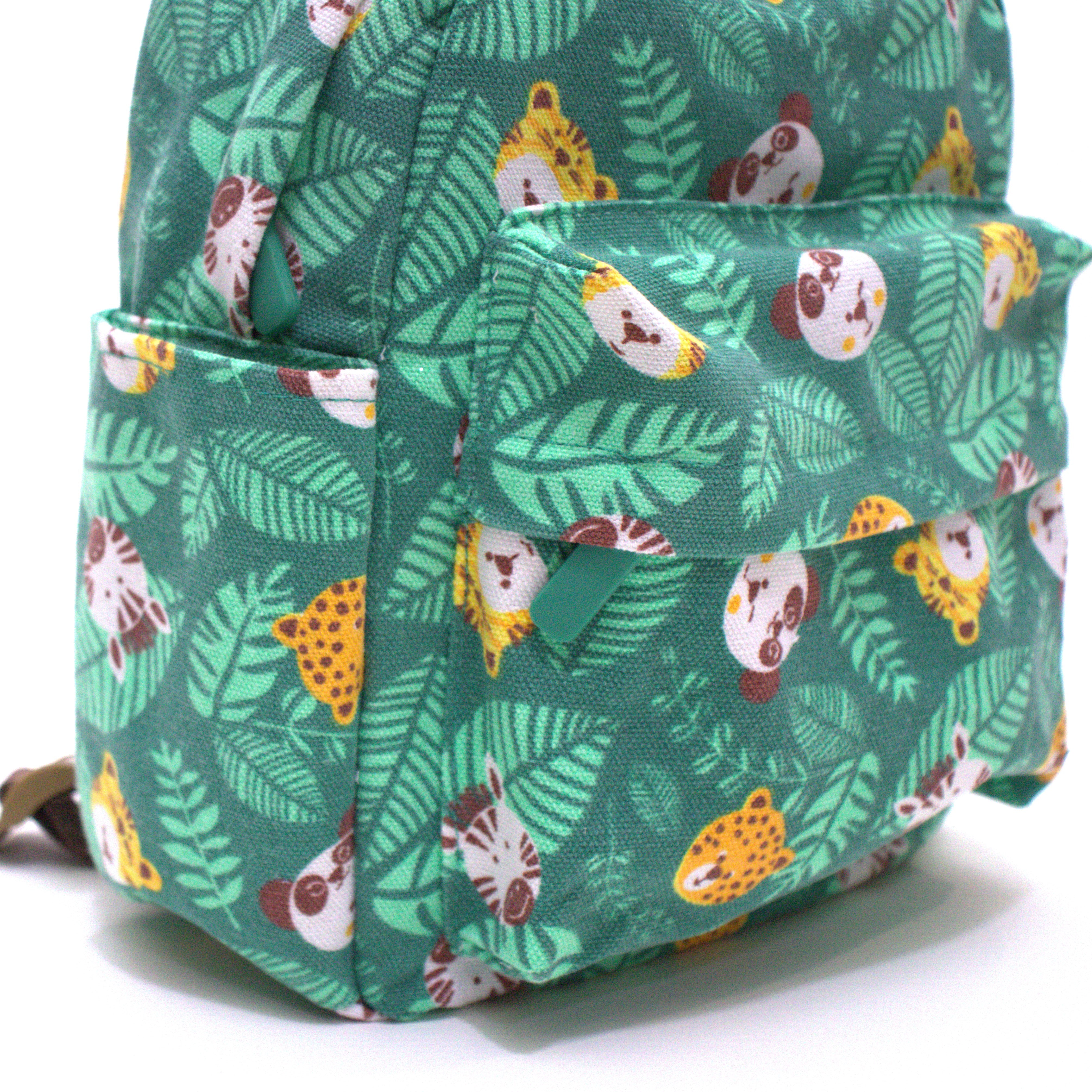 Sac à dos mode pour enfant - Jungle Carnival - Vert - Yuko B.