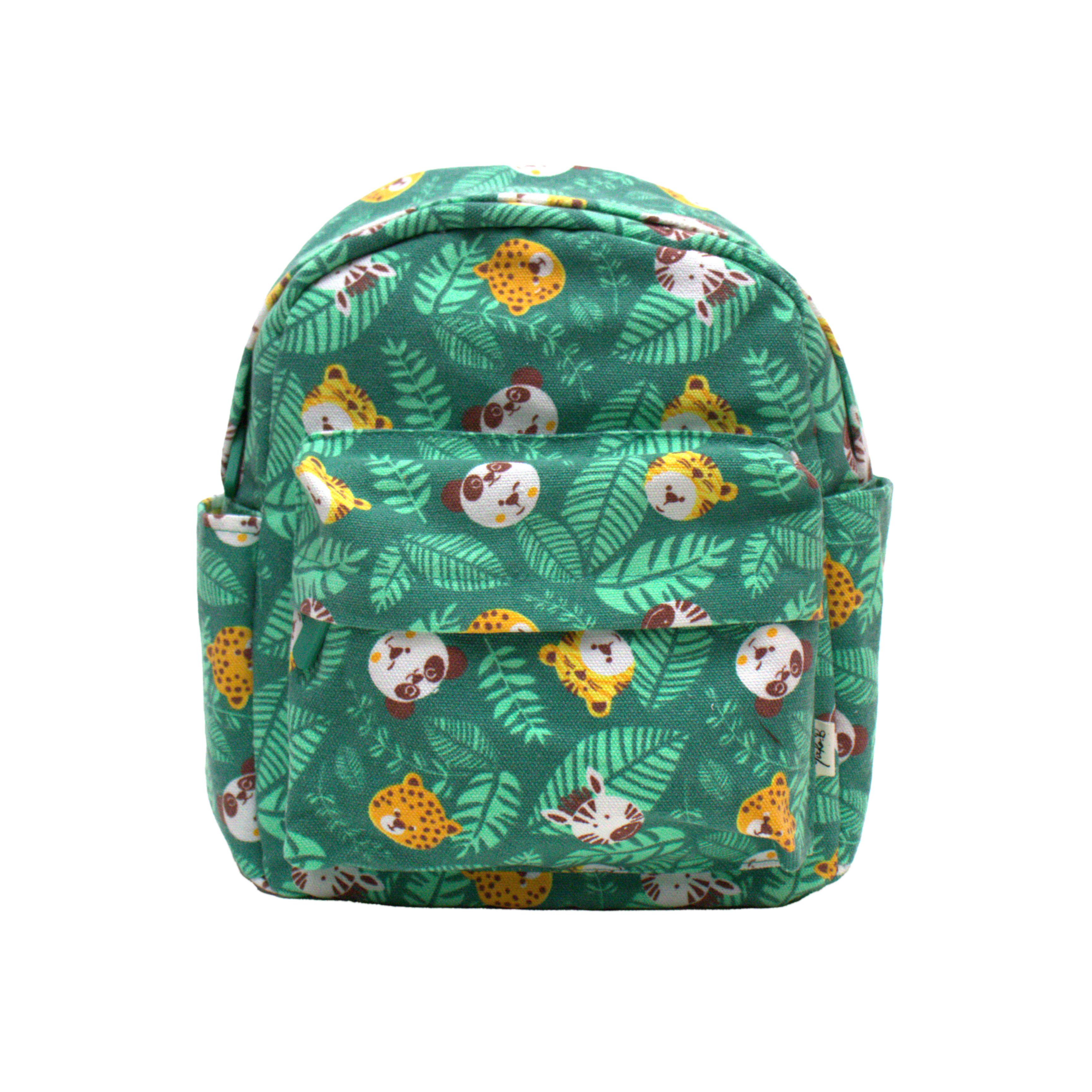 Ensemble Sac à dos + Trousse - Jungle Carnival - Vert - Yuko B.