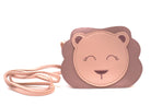 Sac bandoulière enfant - Meera le petit lion Rose - Yuko B.