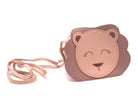 Sac bandoulière enfant - Meera le petit lion Rose - Yuko B.