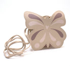 Sac bandoulière enfant - Meilin le papillon Beige - Yuko B.