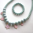 Coffret Mila - Menthe - Parure Collier + bracelet - Yuko B.