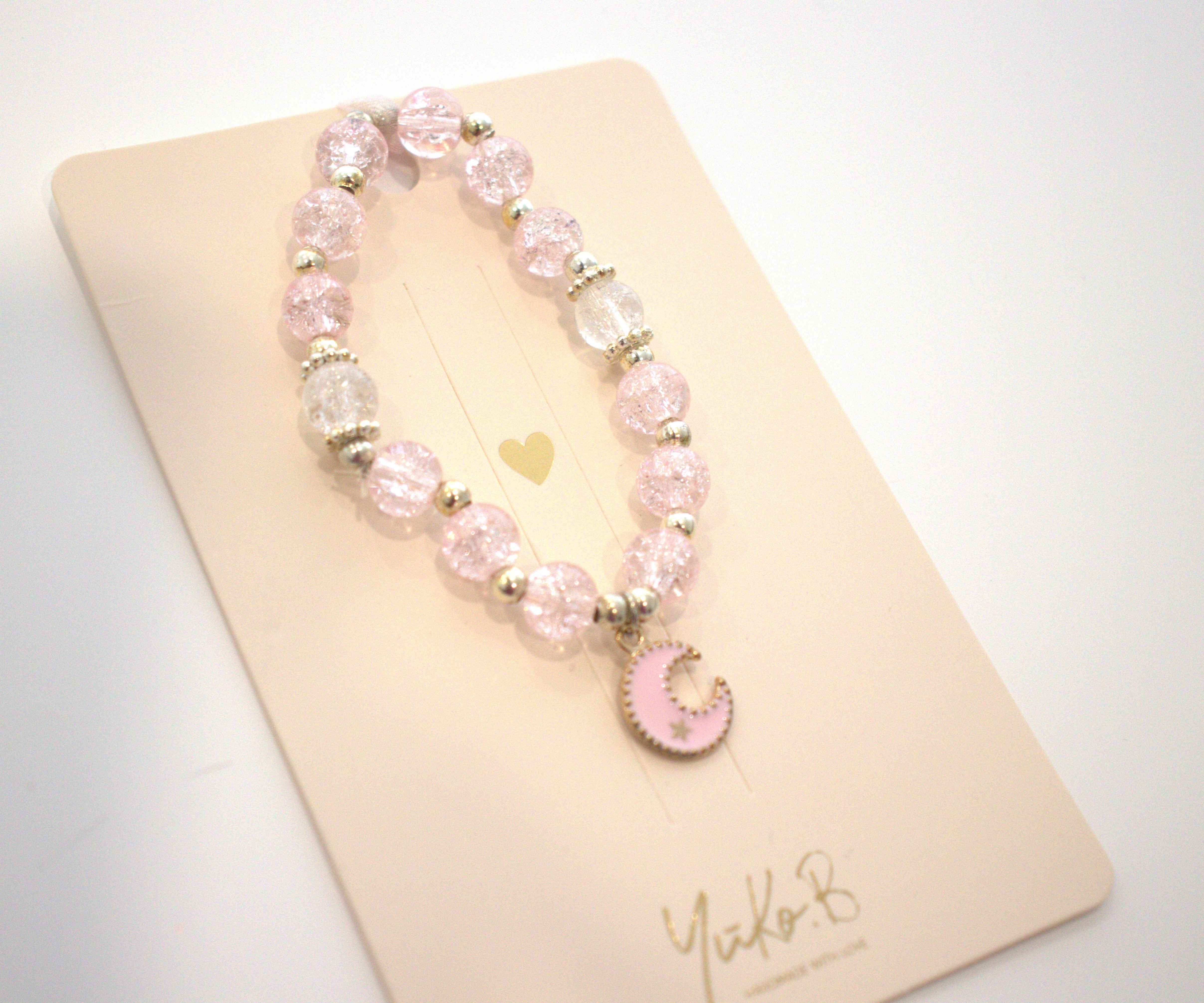 Bracelet de perles - Lune - Yuko B.