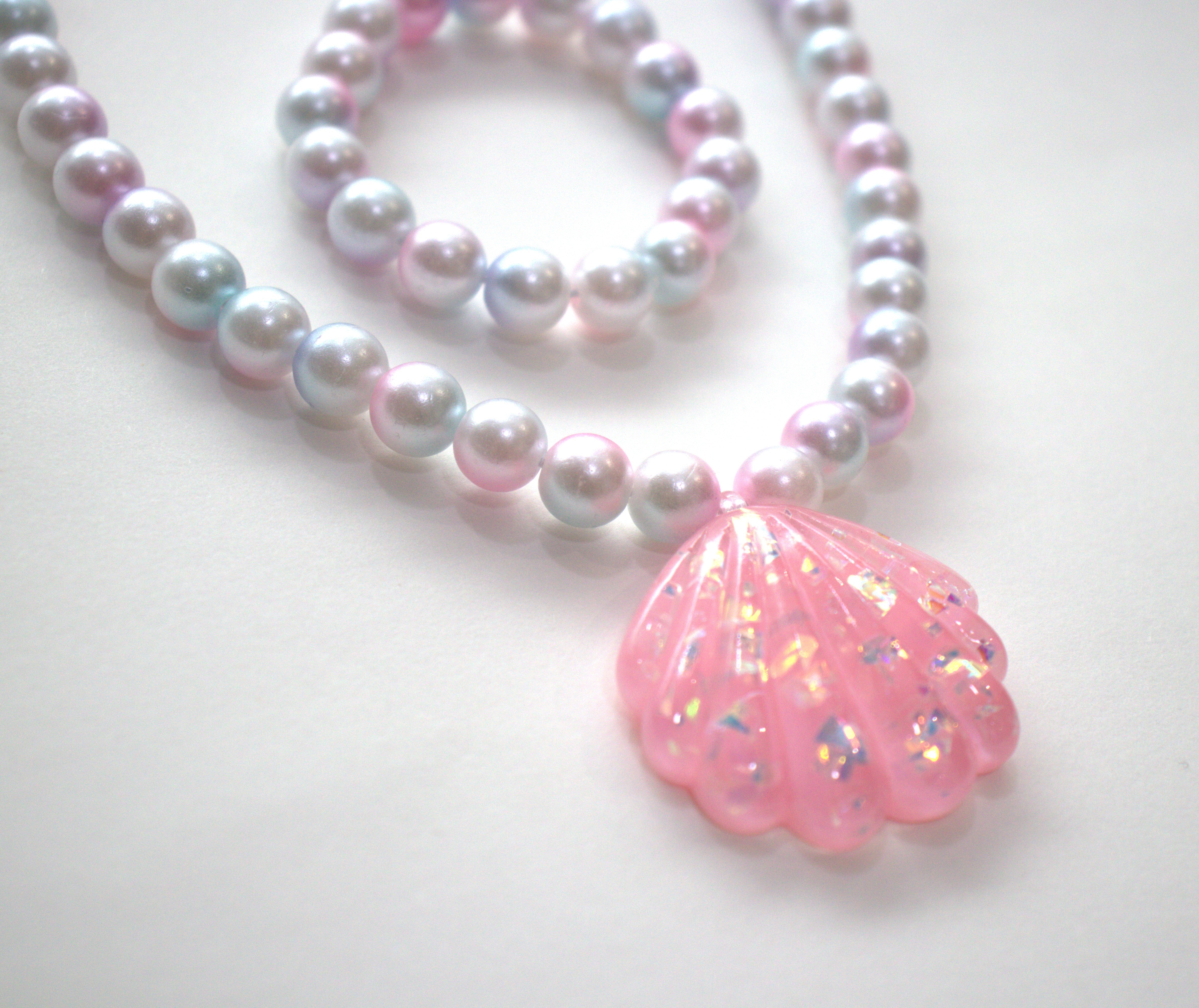 Coffret Reine Coquillage - Parure Collier + bracelet - Yuko B.